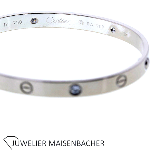 CARTIER LOVE Armband/Armreif mit Brillant inkl. Schlüssel – Bild 4