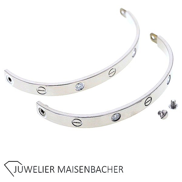 CARTIER LOVE Armband/Armreif mit Brillant inkl. Schlüssel – Bild 2