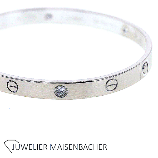 CARTIER LOVE Armband/Armreif mit Brillant inkl. Schlüssel – Bild 3