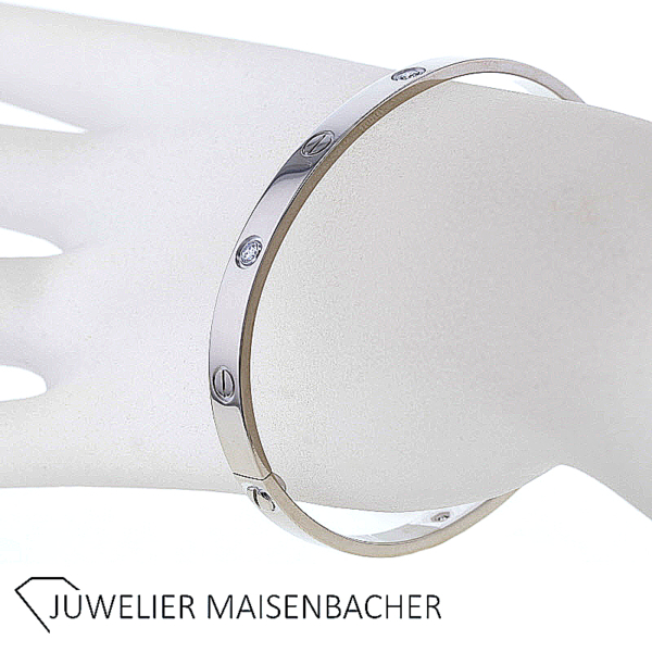 CARTIER LOVE Armband/Armreif mit Brillant inkl. Schlüssel – Bild 13