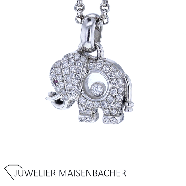 Chopard Elefant Happy Diamonds mit Brillanten Gold – Bild 4