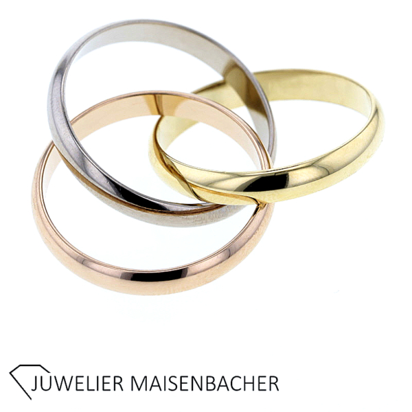 les must de Cartier Trinity Ring Gold – Bild 3