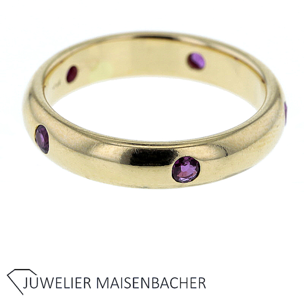 Cartier Ring aus der Collektion'S Stella mit Rubin Gold – Bild 3