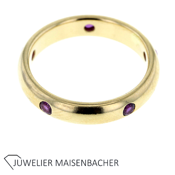 Cartier Ring aus der Collektion'S Stella mit Rubin Gold – Bild 4