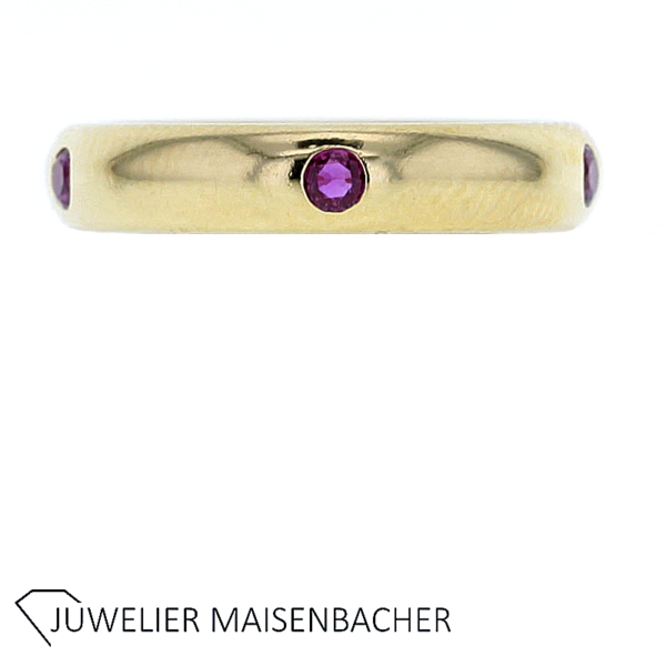 Cartier Ring aus der Collektion'S Stella mit Rubin Gold – Bild 5
