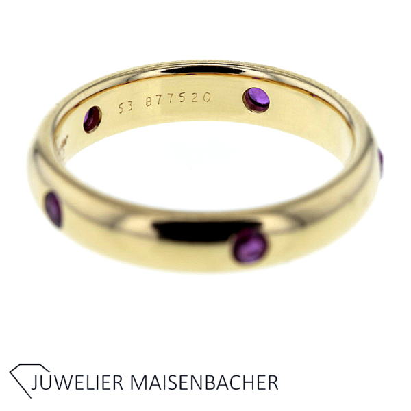 Cartier Ring aus der Collektion'S Stella mit Rubin Gold – Bild 2