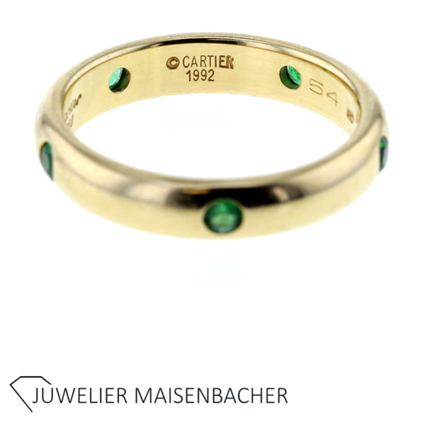 Cartier Ring Stella mit Smaragd Gold – Bild 4