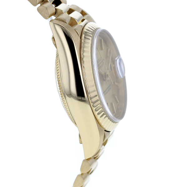 Rolex Lady-Datejust 18K. Gelbgold – Bild 6