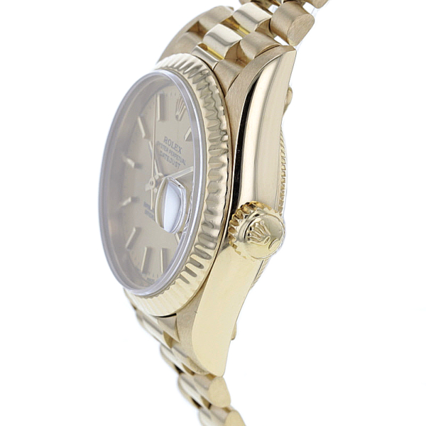 Rolex Lady-Datejust 18K. Gelbgold – Bild 5