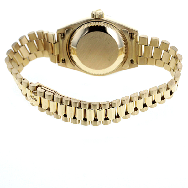 Rolex Lady-Datejust 18K. Gelbgold – Bild 8