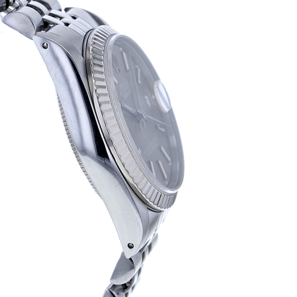 Rolex Datejust 31 mm Edelstahl, 18K. Weißgold-Lünette, Jubilee-Band, Ref. 68274 – Bild 3