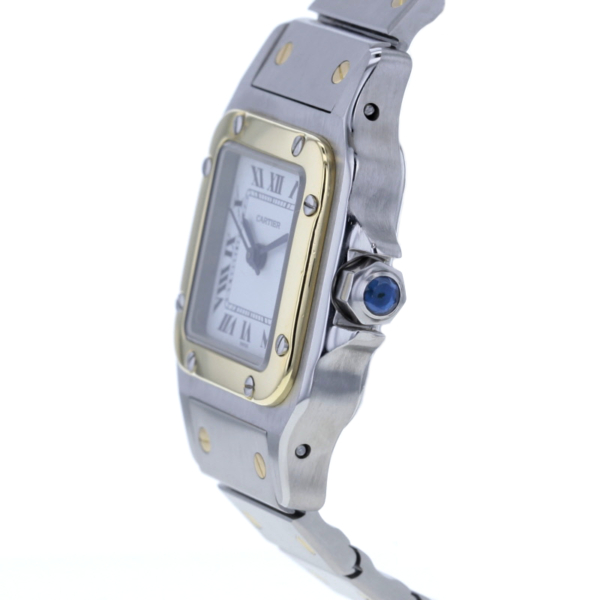 Cartier Santos Stahl/18K. Gold – Bild 5