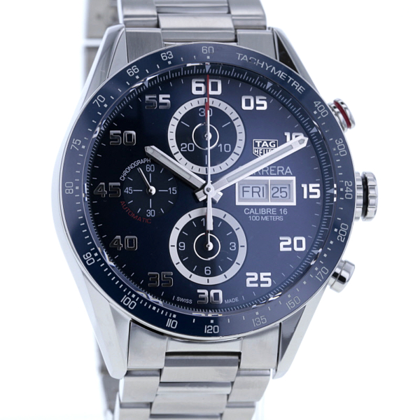 TAG Heuer Carrera Chronograph Calibre 16, Blau