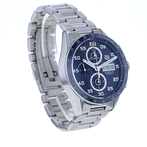 TAG Heuer Carrera Chronograph Calibre 16, Blau – Bild 4