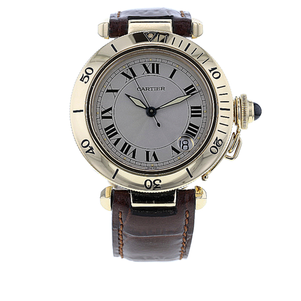 Cartier Pasha C Aquatimer Automatic Gelbgold 750/- – Bild 5