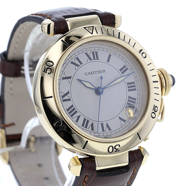Cartier Pasha C Aquatimer Automatic Gelbgold 750/- – Bild 2