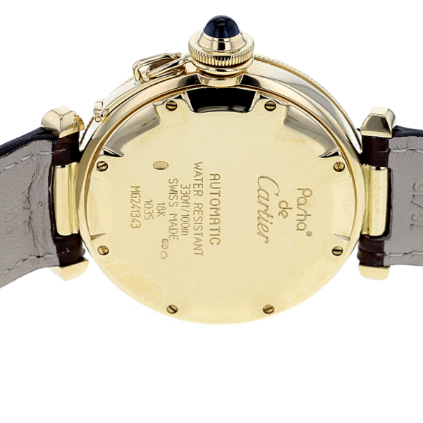 Cartier Pasha C Aquatimer Automatic Gelbgold 750/- – Bild 7