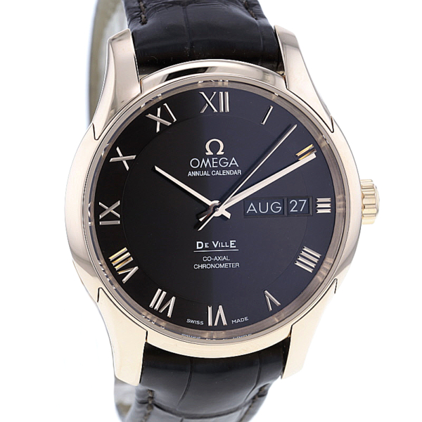 Omega De Ville Annual Calendar Co-Axial Chronometer Roségold 750/-