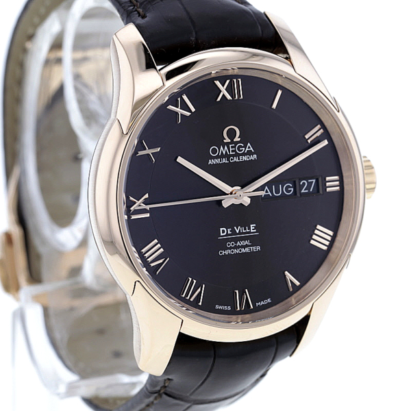 Omega De Ville Annual Calendar Co-Axial Chronometer Roségold 750/- – Bild 3