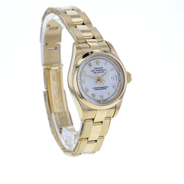 Rolex Lady-Datejust 18K. Gelbgold Ref. 69168 – Bild 4