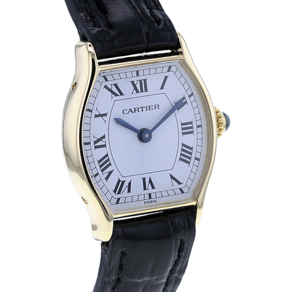 Cartier Tortue Gelbgold 750/- – Bild 3