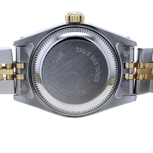 Rolex Lady-Datejust Edelstahl / Gold 750/- Ref. 69173 Blue / Diam. – Bild 7