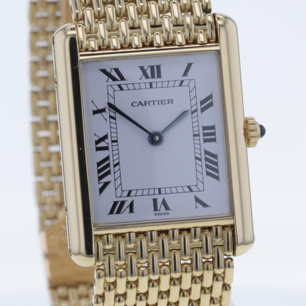 Cartier Tank in Gelbgold 750/- Quarz