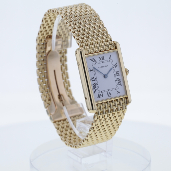 Cartier Tank in Gelbgold 750/- Quarz – Bild 6