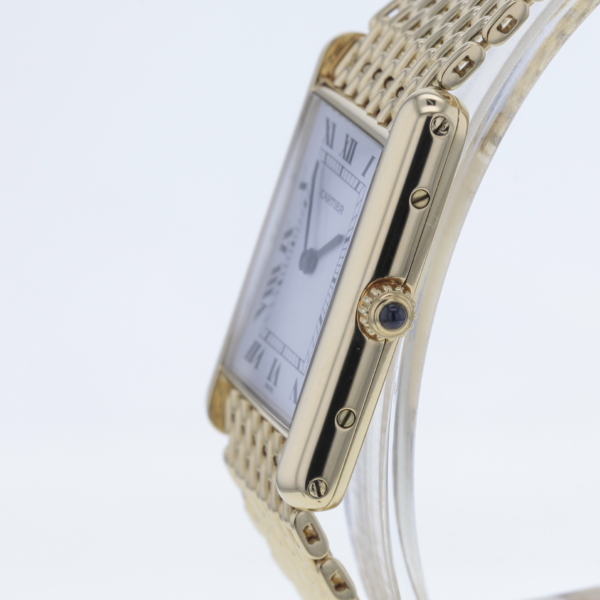 Cartier Tank in Gelbgold 750/- Quarz – Bild 3