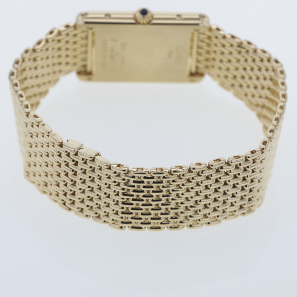 Cartier Tank in Gelbgold 750/- Quarz – Bild 7
