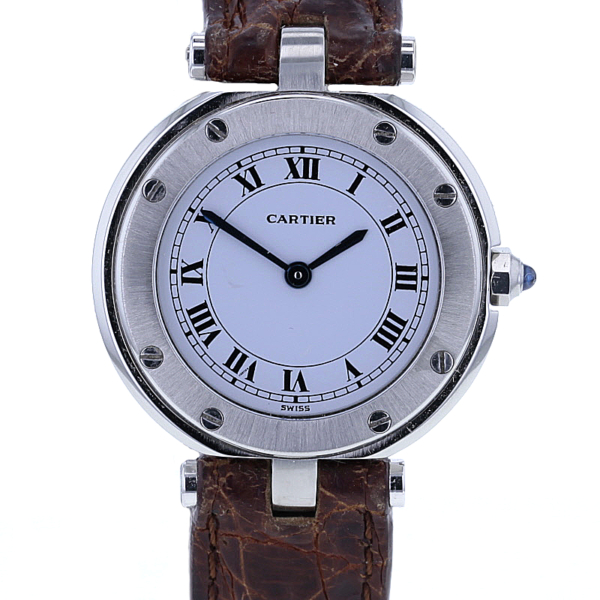 Cartier Santos Ronde Edelstahl 27 mm