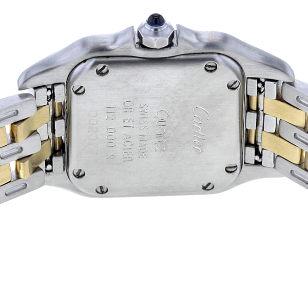 Cartier Panthere  Damen, 18K. Gold/Edelstahl, 2 Streifen Gold – Bild 7