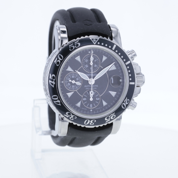 Montblanc Meisterstück Chronograph Automatic, Ref. 7034, Edelstahl – Bild 5