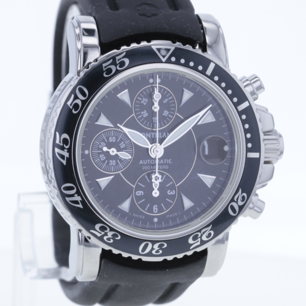 Montblanc Meisterstück Chronograph Automatic, Ref. 7034, Edelstahl