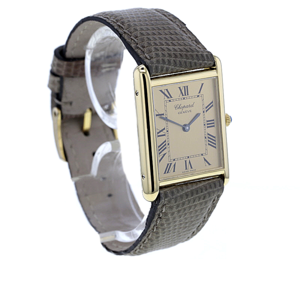 Chopard Tank Gelbgold 750/- Ref. 16/2221 – Bild 4