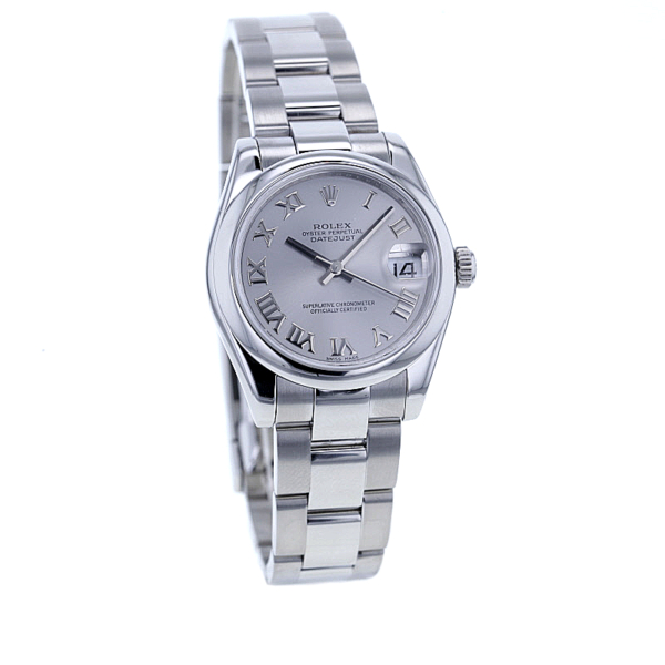 Rolex Oyster Perpetual Datejust 31mm Edelstahl 178240 – Bild 2