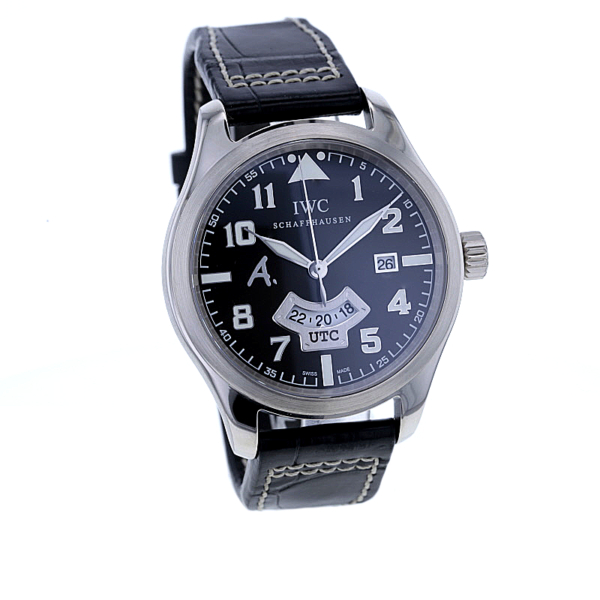 IWC Pilot´s Watch UTC Antoine de Saint Exupéry 18K. Weißgold lim. Edition 250 – Bild 2
