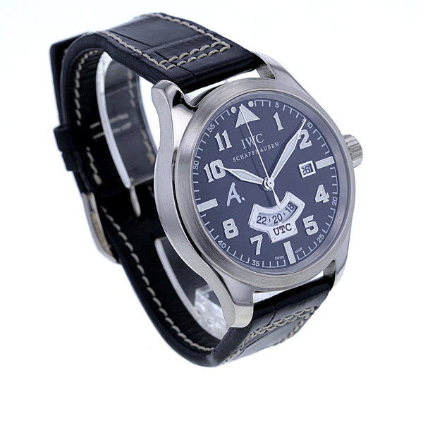 IWC Pilot´s Watch UTC Antoine de Saint Exupéry 18K. Weißgold lim. Edition 250 – Bild 4