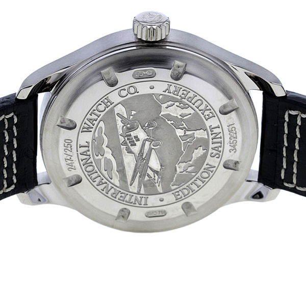 IWC Pilot´s Watch UTC Antoine de Saint Exupéry 18K. Weißgold lim. Edition 250 – Bild 7