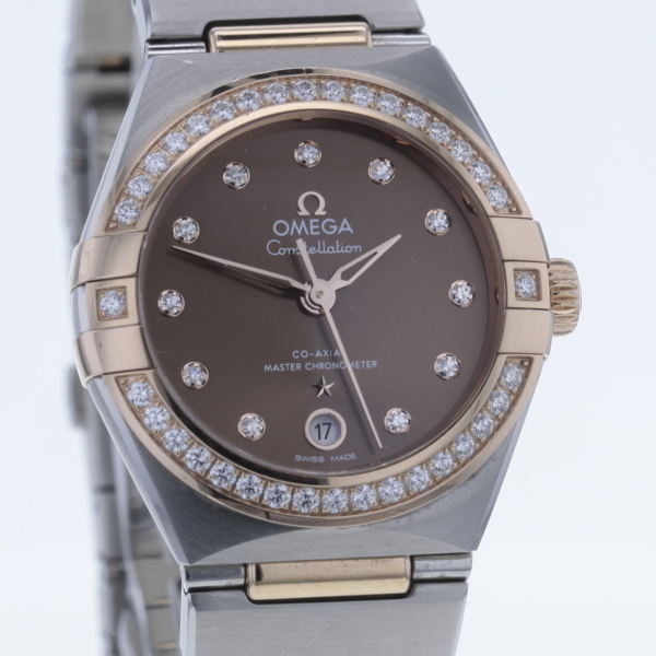 Omega Constellation 18 kt Rosegold Diamanten