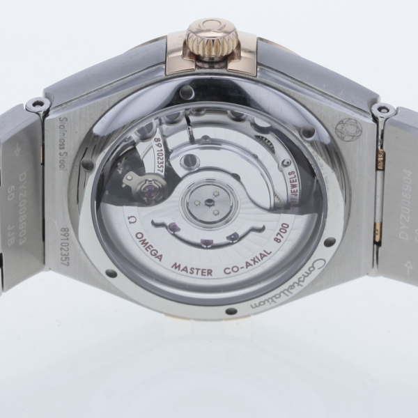 Omega Constellation 18 kt Rosegold Diamanten – Bild 8