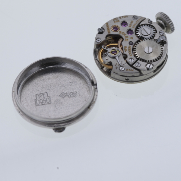 Rolex Vintage - Platin 950/- 77 Diamanten ca. 11,5 ct. - Einzelstück - 40/50er Jahre – Bild 9