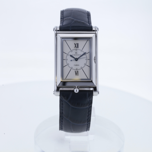 Chronoswiss Cabrio 2673, Edelstahl, Wendegehäuse – Bild 2