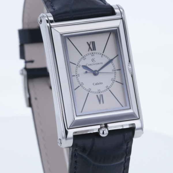 Chronoswiss Cabrio 2673, Edelstahl, Wendegehäuse – Bild 3