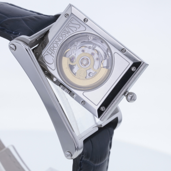 Chronoswiss Cabrio 2673, Edelstahl, Wendegehäuse – Bild 7