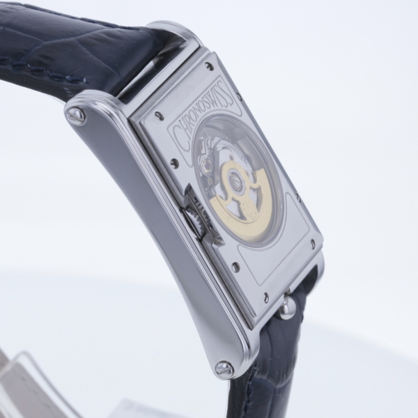 Chronoswiss Cabrio 2673, Edelstahl, Wendegehäuse – Bild 8