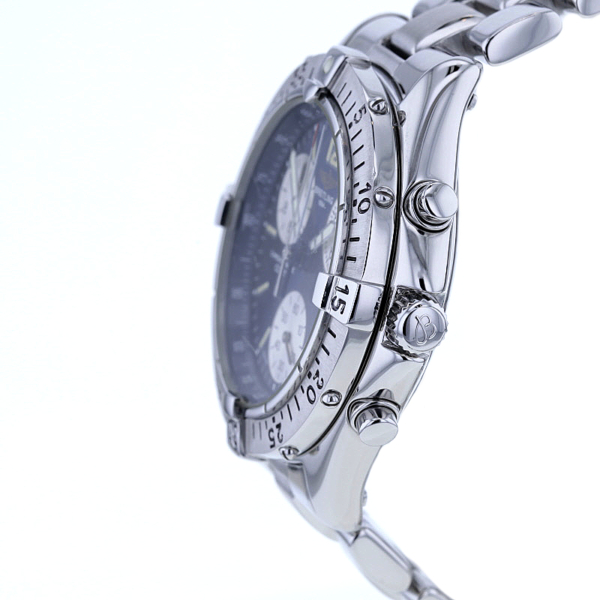Breitling Chrono Colt A53035, Edelstahl, blue – Bild 6
