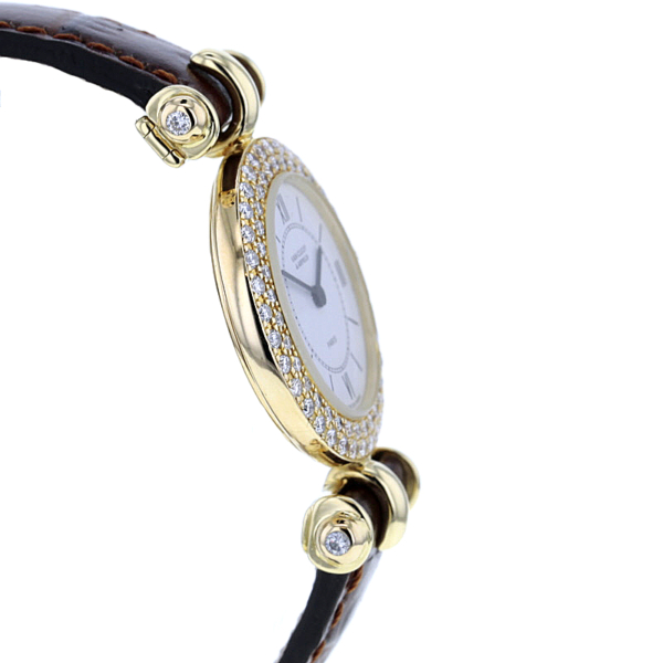 Van Cleef & Arpels 18K. Gelbgold 3-reihiger Diamantbesatz – Bild 5