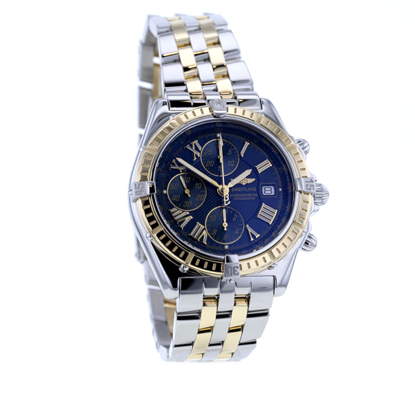 Breitling Windrider Crosswind D13355 Edelstahl/Gelbgold 750/- – Bild 2