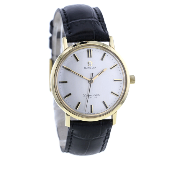 Omega Seamaster De Ville Gelbgold 750/- – Bild 2